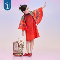 年衣 童装女童春装旗袍连衣裙新中式国风礼服裙子演出服