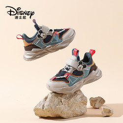 Disney 迪士尼 童鞋男童运动鞋2022秋季新款儿童鞋网面透气休闲跑步鞋
