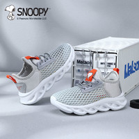 88VIP：SNOOPY 史努比 童鞋儿童运动鞋2024夏季新款男童单网面运动鞋中大童休闲鞋