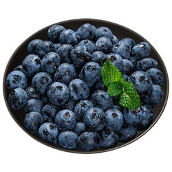 blueberry 蓝莓 呈鲜菓农蓝莓 国产新鲜大蓝莓脆甜  整箱1斤装 中大果 约12-16mm
