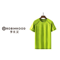 罗宾汉 ROBINHOOD/罗宾汉情侣装速干 快干衣短袖宽松圆领夏季跑步运动T恤