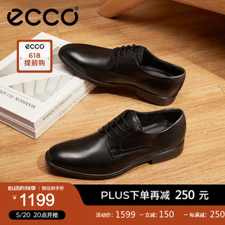 ecco 爱步 *皮鞋男 商务皮鞋男鞋简