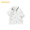 88VIP：巴拉巴拉 童装宝宝T恤男童短袖打底衫儿童休闲风舒适夏装卡通印花