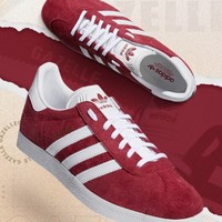 adidas 阿迪达斯 GAZELLE「T头鞋」 男女运动板鞋 B41645