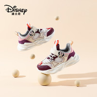 Disney 迪士尼 童鞋儿童网面运动鞋女童2023春秋小学生防滑跑步鞋中大童