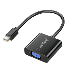 saikang赛康苹果macbook电脑minidp转vga转换器头雷电hdmi连接线投影