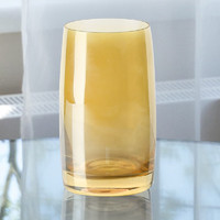 Glass 高斯 捷克进口水晶玻璃水杯绿茶杯乔迁礼品啤酒杯 琥珀