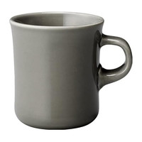KINTO 日本进口陶瓷马克杯 手冲咖啡杯 复古杯 送礼杯子 耐热 简约时尚 灰色 250ml