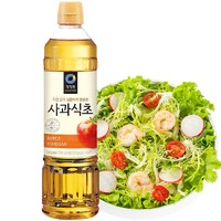 清净园 苹果醋500ml 韩国进口 韩式冷面醋 腌制泡菜料理凉拌菜调味水果醋