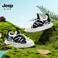 Jeep 吉普 儿童网孔透气运动鞋夏新款男女童户外防滑休闲鞋