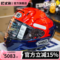SHOEI X14头盔摩托车X15全盔原装进口男女四季赛车赛道机车盔 X15-红蚂蚁 2XL