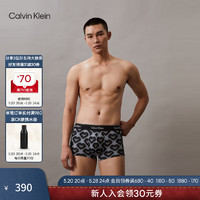 Calvin Klein内衣【摩登引力带】24春夏男士ck爱心低腰轻薄防夹臀内裤男NB3880 LNP-静谧黑 XL