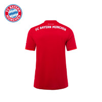 FC BAYERN FC 拜仁 拜仁慕尼黑主场球衣7-16岁儿童装短袖2019/20赛季可印号 adidas