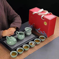 ZISIZ 致仕 国潮创意哥窑茶具套装+礼盒