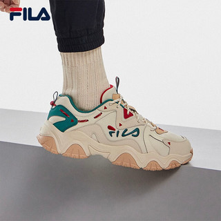 FILA 斐乐 猫爪4代FLUID男鞋老爹鞋复古鞋春新款休闲鞋