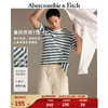 Abercrombie & Fitch 夏新款小麋鹿短袖T恤355503-1 蓝色条纹