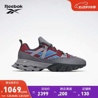 Reebok 锐步 官方2023夏季男女DMX TRAIL SHADOW运动休闲鞋IE2154 IE2154 41