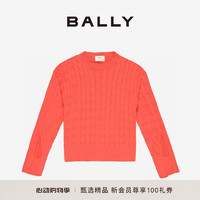 BALLY巴利【618预先尊享】女士橙色针织长袖上衣6303846 橙色 36
