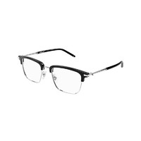 万宝龙（MONTBLANC）眼镜架男明星同款光学素颜近视眼镜框MB0243O 004 防强光