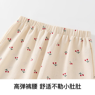 Classic Teddy女童裤子儿童衣服中小童夏季薄款2024夏款时尚宽松长裤