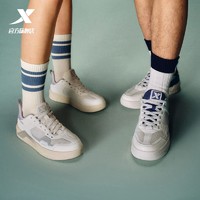 XTEP 特步 板鞋夏季新款网面透气休闲鞋运动鞋男鞋平底鞋