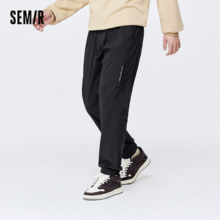 Semir 森马 休闲裤男秋季时尚运动风日常合体慢跑裤潮流弹力舒适束脚长裤