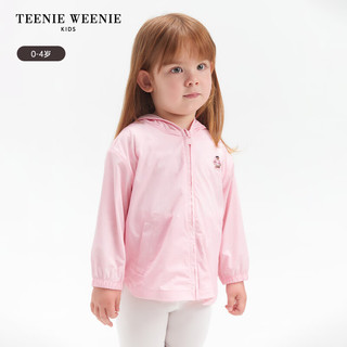 Teenie Weenie Kids小熊童装24夏季款女宝宝轻薄可爱百搭外套 蓝色 100cm