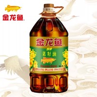 金龙鱼 醇香菜籽油食用油4L/5L*1桶色拉油营养健康家用正品食用油