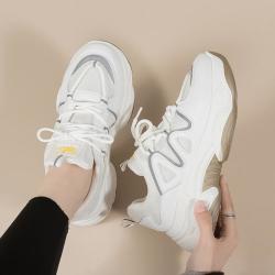 warrior回力夏季潮流厚底老爹鞋女时尚街头风韩系百搭运动休闲鞋