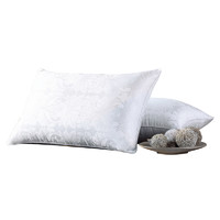 88VIP：MERCURY 水星家纺 枕头舒适枕芯成人家用提花颈椎枕单人学生居家抗菌枕单只