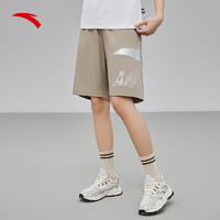 ANTA 安踏 男女同款logo运动短裤夏针织五分裤跑步健身透气运动休闲裤子