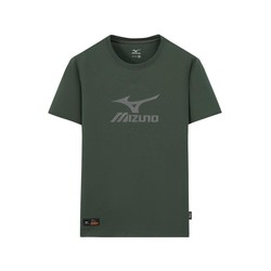 Mizuno 美津浓 夏季新款男式短袖圆领运动T恤跑步健身服透气T恤