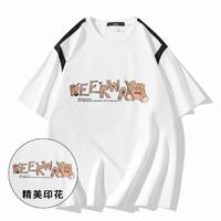 Deerway 德尔惠 2024年男士时尚运动短袖T恤男式夏季休闲体恤衫打底衫男