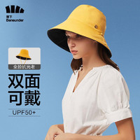 Beneunder 蕉下 女士UPF50+双面防晒渔夫帽
