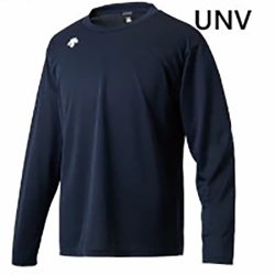 descente迪桑特日本直邮descente男款纯色上衣长袖运动休闲服dmc5801