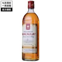 Macaulay 麦高瑞 威士忌 英国原瓶进口洋酒烈酒基酒 麦高瑞威士忌700ml