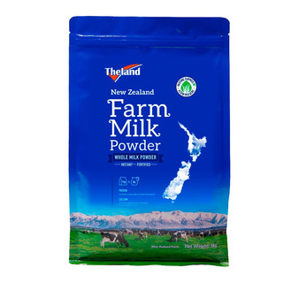 纽仕兰（Theland） 新西兰奶粉 成人奶粉 调制乳粉（全脂奶粉） 1kg袋装 全脂1kg*1袋装 1kg