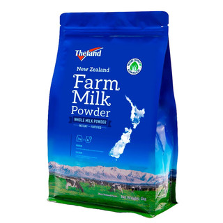纽仕兰（Theland） 新西兰奶粉 成人奶粉 调制乳粉（全脂奶粉） 1kg袋装 全脂1kg*1袋装 1kg