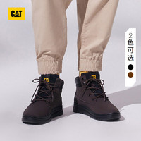 CAT 卡特彼勒 卡特工装靴马丁靴男靴男鞋城市机能防水户外休闲靴CiteWP 深棕 39