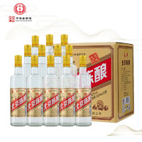YONGFENG 永丰牌 北京二锅头白酒 北京陈酿浓香型白酒 42度 500mL 12瓶 整箱装