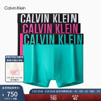 卡尔文·克莱恩 Calvin Klein 内衣24春夏男士三条装ck醒目提花防夹臀内裤男NB3608