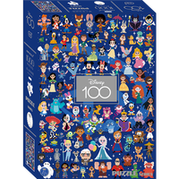 迪士尼(Disney)成人拼图1000片 100周年典藏款成年玩具减压治愈高难度拼图女11DF01K3255 520女友 100周年典藏款1000片