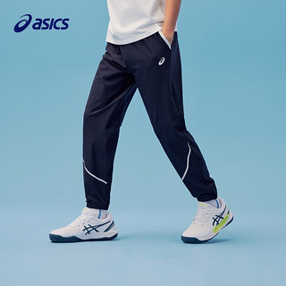 asics/亚瑟士童装2024年夏儿童运动长裤凉感舒适休闲百搭裤子 50藏青色 140cm