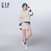 Gap 盖璞 男女装2024夏季新款法式圈织软短袖T恤889779
