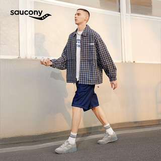 Saucony【吴念真】索康尼SHADOW6000复古运动休闲鞋款夏季运动鞋 灰色4 37