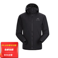 ARC'TERYX 始祖鸟 ARC’TERYX）Atom Hoody 男子轻量保暖连帽棉服 男士外套夹克上衣男装 Black黑色 XL（95-110kg）