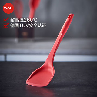 WOLL 弗欧 厨房硅胶配件中式锅铲通过德国TUV安全认证耐高温260°C