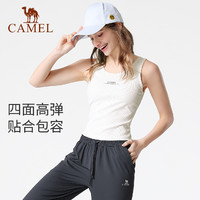 88VIP：CAMEL 骆驼 瑜伽服运动背心女夏季跑步服上衣外穿训练健身服紧身衣服美背