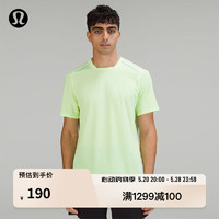 lululemon丨Fast and Free 男士运动短袖 T 恤 *反光款 LM3DSQS 褪色绿 M