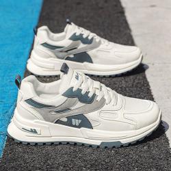 warrior回力国潮时尚百搭拼色休闲鞋舒适透气运动鞋跑步鞋男士鞋